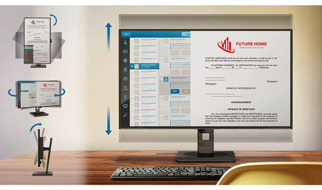 Monitor PHILIPS S Line 346E2CUAE - SmartErgoBase
