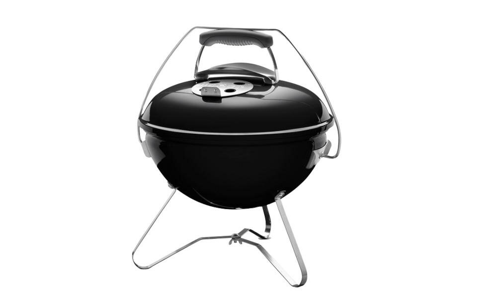 WEBER stylowo nowocześnie grill stal emaliowana