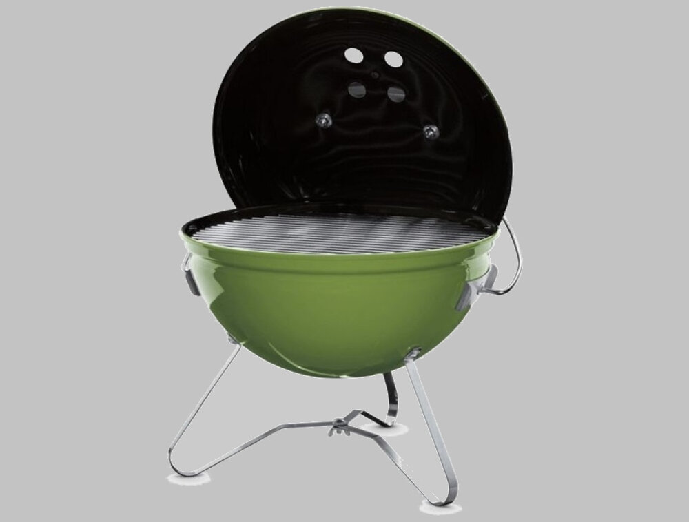 Grill weglowy WEBER Smokey Joe Premium 1127704 budowa konstrukcja blokada pokrywy Tuck-n-carry