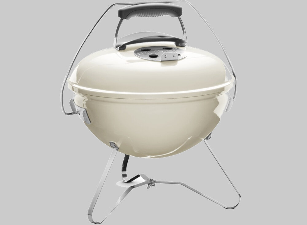 Grill weglowy WEBER Smokey Joe Premium 1125004 Stalowa konstrukcja trwaly odporny Stalowy chromowany ruszt