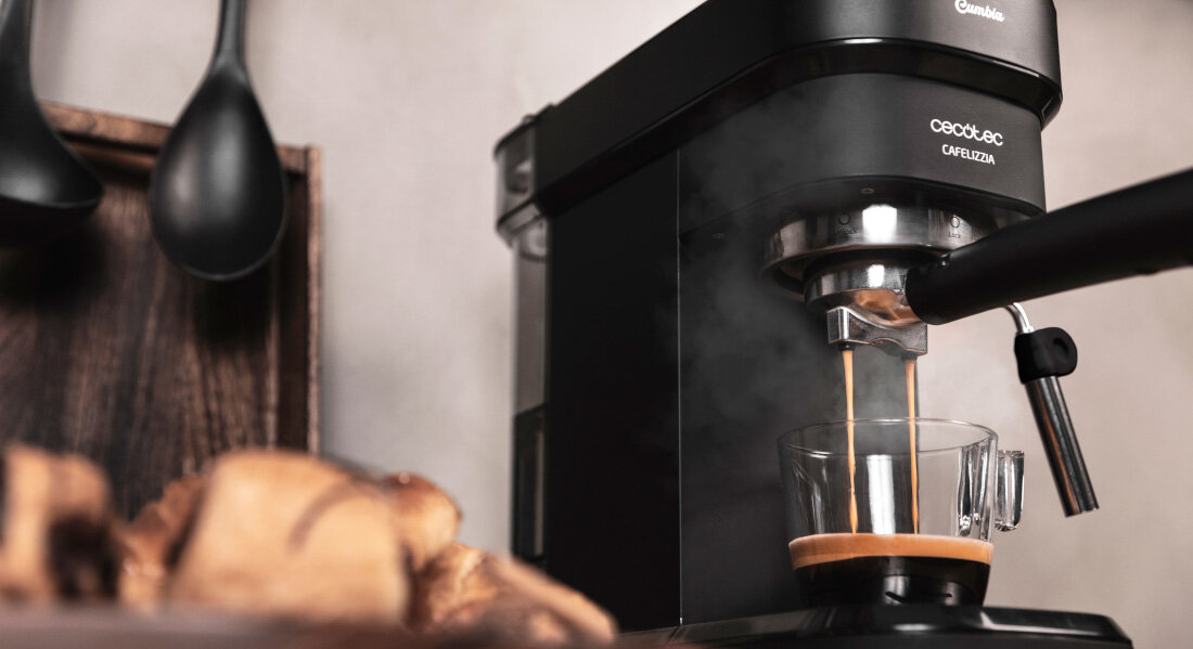 Кавоварка CECOTEC Cafelizzia 790 чорний елегантний дизайн кольору