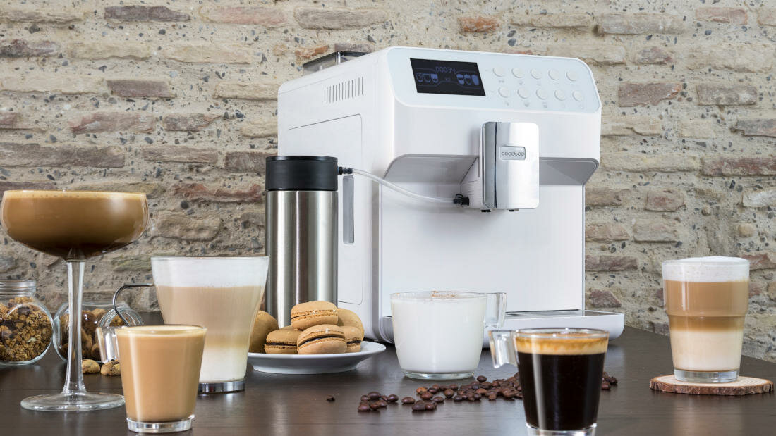 Ekspres CECOTEC Bianca Power Matic-Ccino 7000 automatyczne wylaczenie