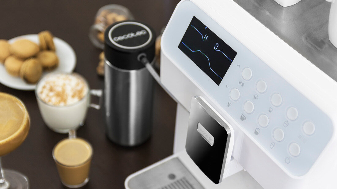 Ekspres CECOTEC Bianca Power Matic-Ccino 7000 regulacja mocy kawy