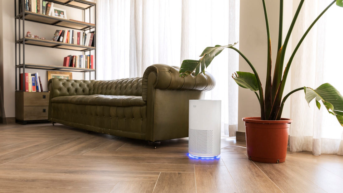 Oczyszczacz powietrza CECOTEC 2000 Connected moc 26 W 100 m³ / h lampka kontrolna LED wyposazenie