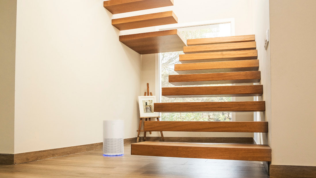 Oczyszczacz powietrza CECOTEC 2000 Connected wymiary specyfikacja