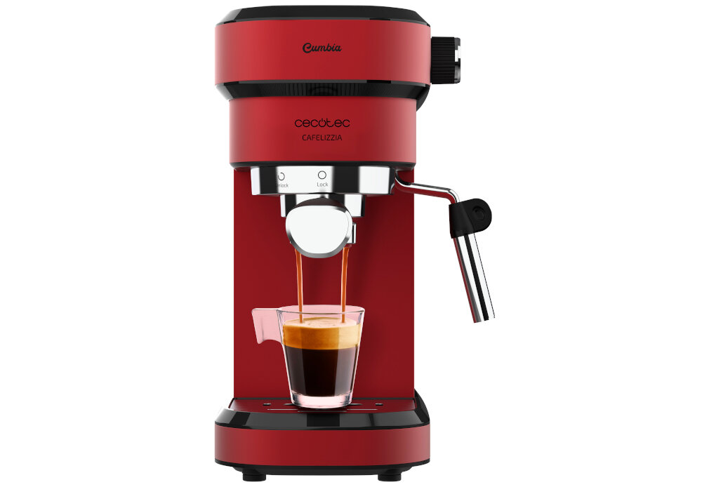 Кофеварка CECOTEC Cafelizzia 790 Shiny Pro Red с функцией энергосбережения
