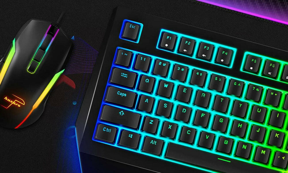 Klawiatura HUZARO Rocket 4.0 RGB - stabilna konstrukcja 