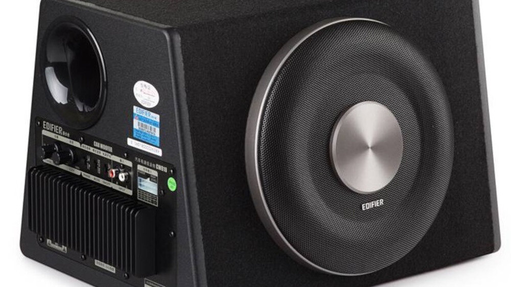 Subwoofer samochodowy EDIFIER CW810  - wymiary
