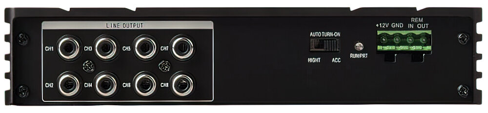 Wzmacniacz samochodowy EDIFIER DP680  - funkcje