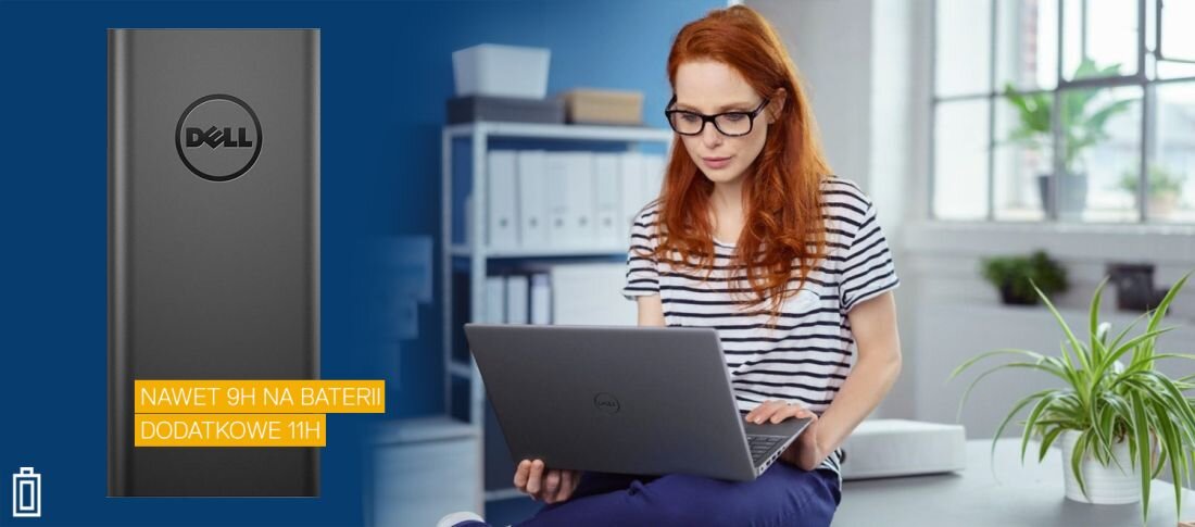 Laptop DELL Inspiron 14 7306 - pojemna bateria