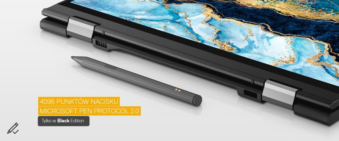 Laptop DELL Inspiron 14 7306 - aktywne pióro  