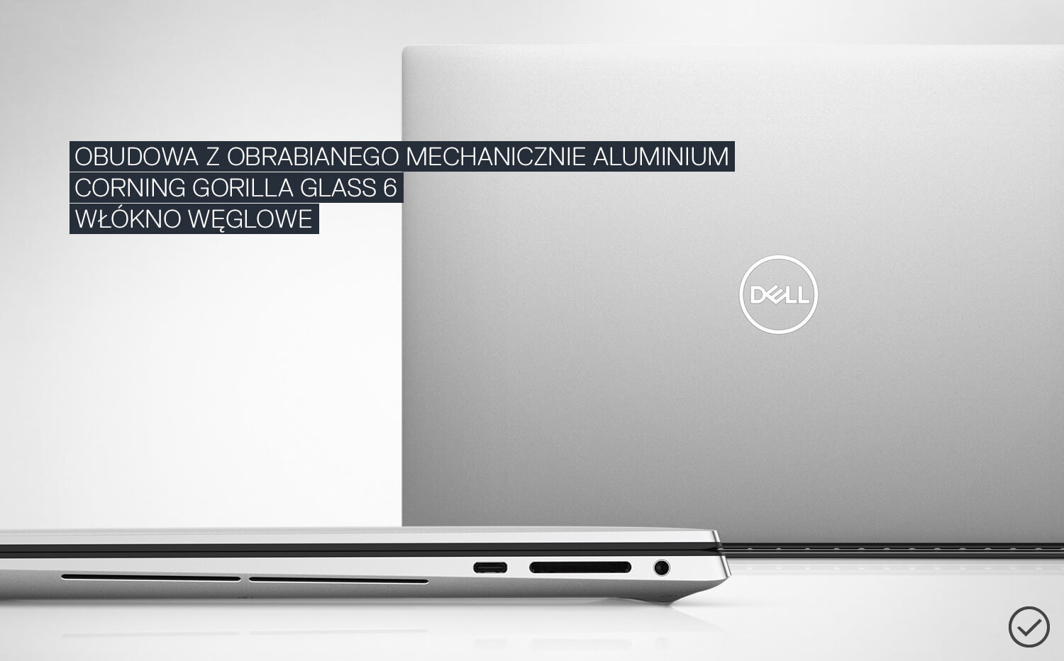Laptop DELL XPS 15 9510 - CORNING GORILLA GLASS 6  