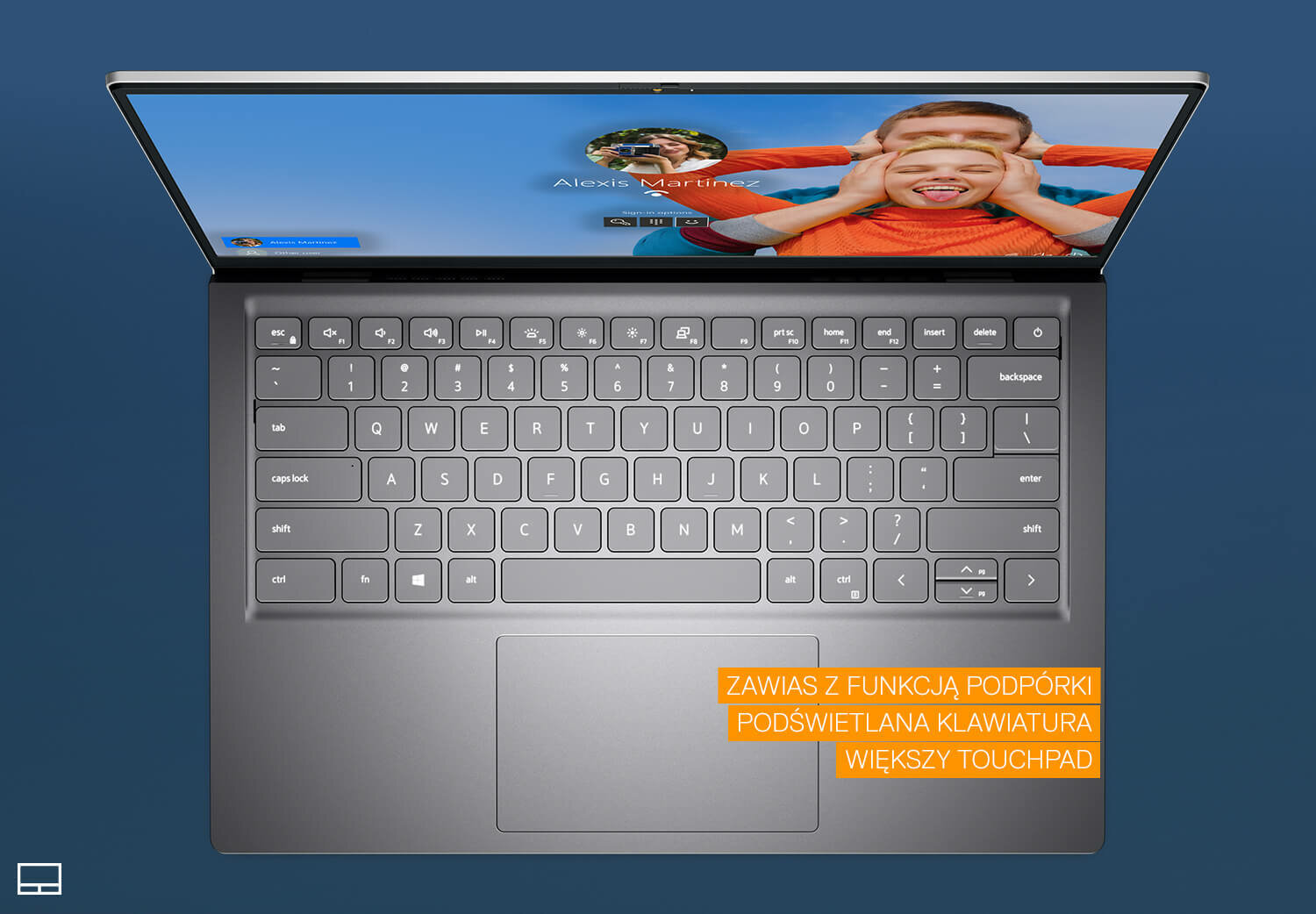 Laptop DELL Inspiron 14 5415 - WIĘKSZY TOUCHPAD   