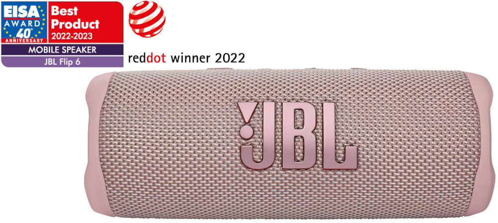Głośnik mobilny JBL Flip 6 nagroda eisa