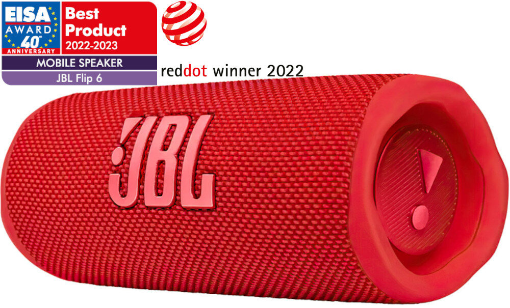 Głośnik mobilny JBL Flip 6 nagroda eisa