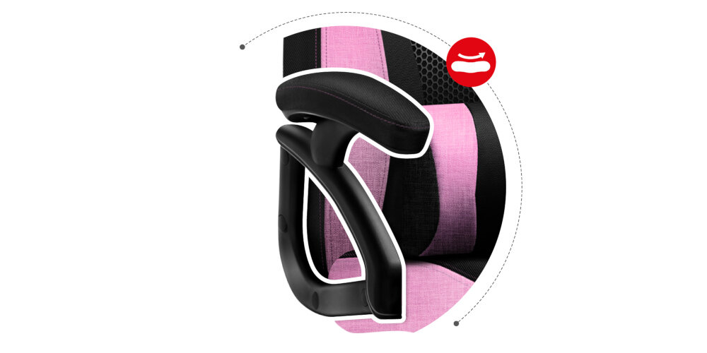 FOTEL HUZARO FORCE 4.2 antypoślizgowe podłokietniki