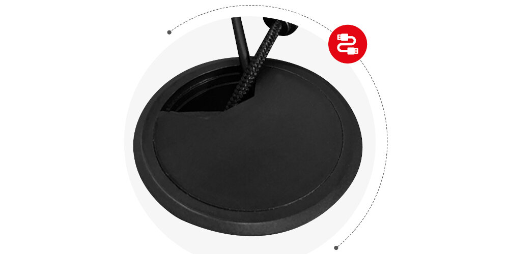 BIURKO HUZARO Hero 1.8 wloty na kable przewody