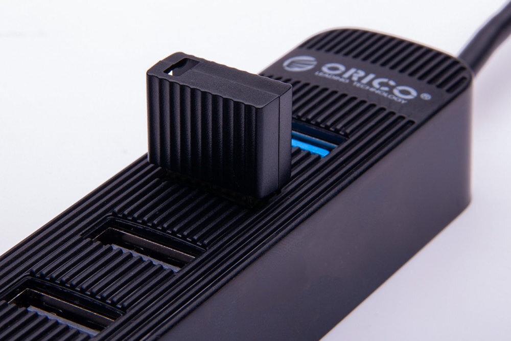 ORICO BTA-508-BK-BP Raz sparowane urządzenia Bluetooth automatycznie zapamiętywane łączą się natychmiastowo - adapter podpięty do huba