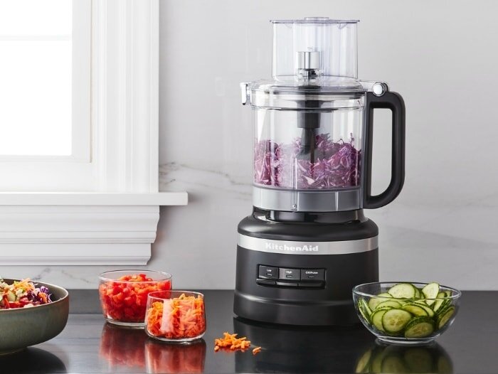 Malakser KITCHENAID 5KFP1319EBM Podajnik 3 w 1 wyposazenie