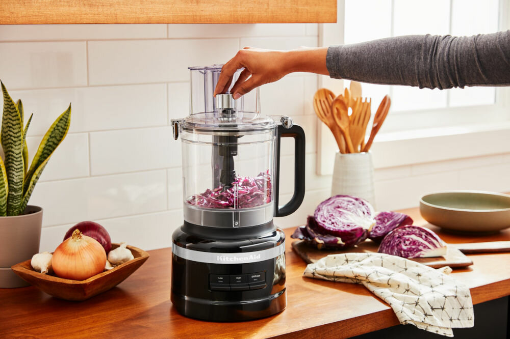 Malakser KITCHENAID 5KFP1319 Czarny wygodny sprawny kroi sieka miesza