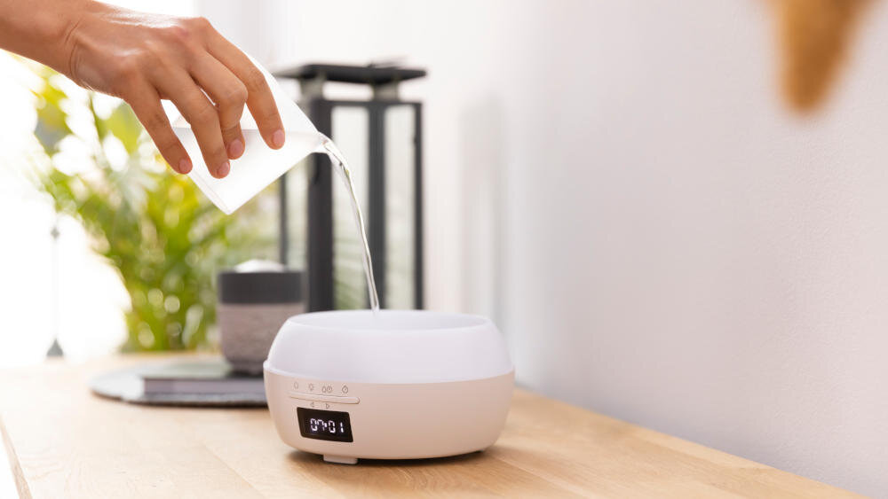 Aromatyzer CECOTEC PureAroma 550 Connected White Woody wielofunkcyjność praca programy