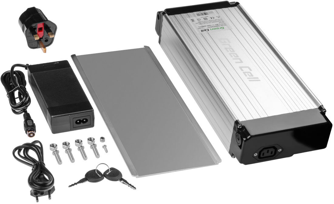 Bateria do roweru elektrycznego GREEN CELL EBIKE54STD 36V zawartosc opakowania