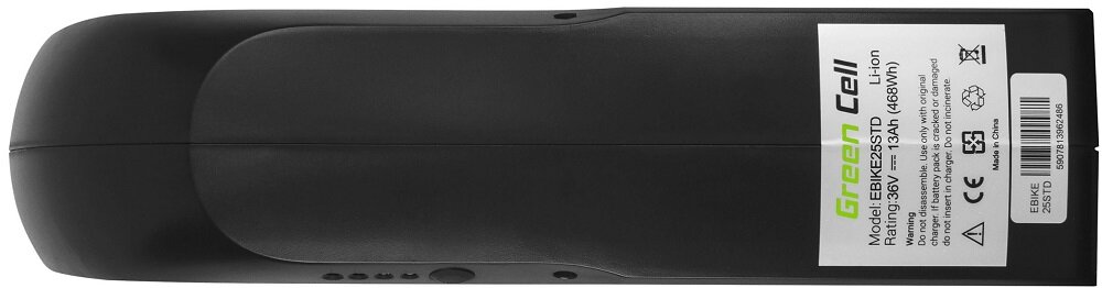 Bateria do roweru elektrycznego GREEN CELL EBIKE25STD 36V - zywotnosc