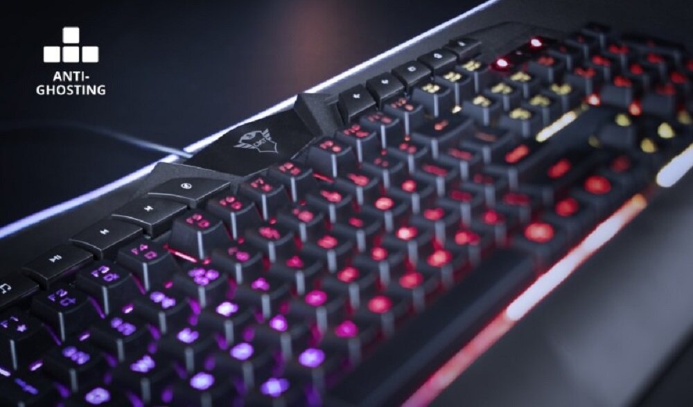 Klawiatura TRUST GXT881 Odyss - Anti-ghosting