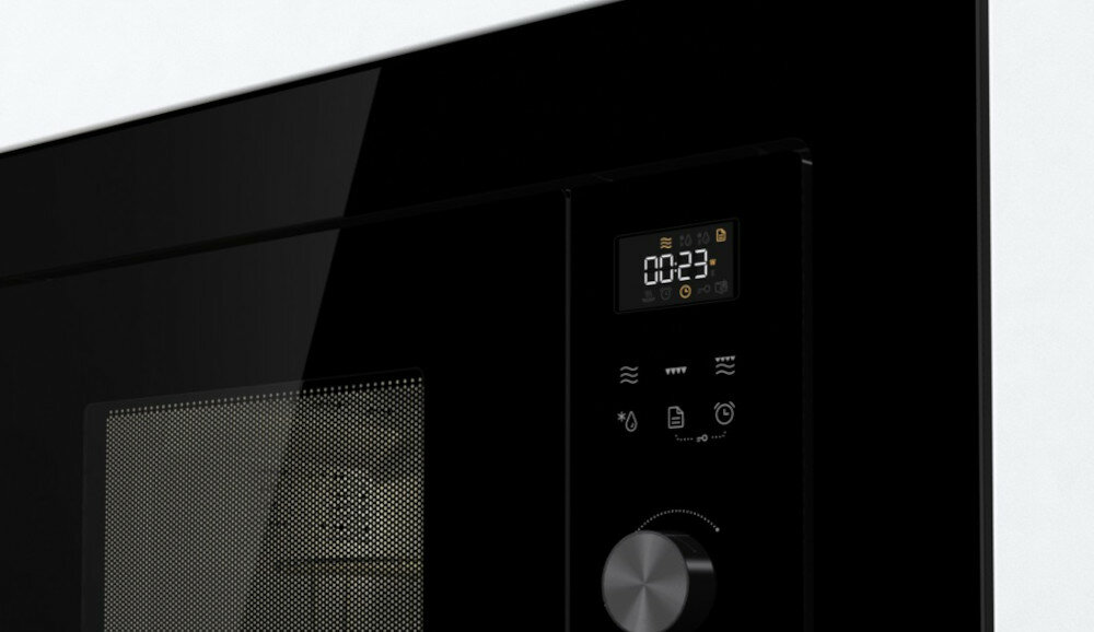 Kuchenka mikrofalowa GORENJE BM201AG1BG czas minutnik timer