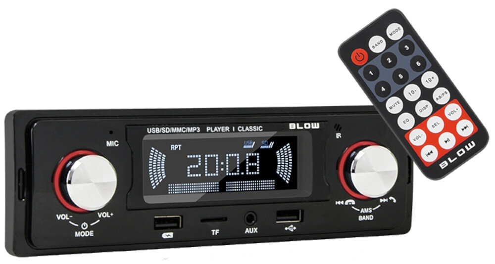 Radio samochodowe BLOW AVH-Classic - bluetooth