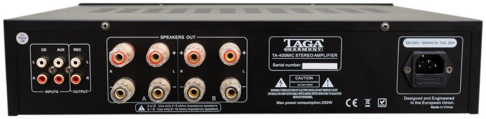 Wzmacniacz TAGA HARMONY 400MIC - szczegóły