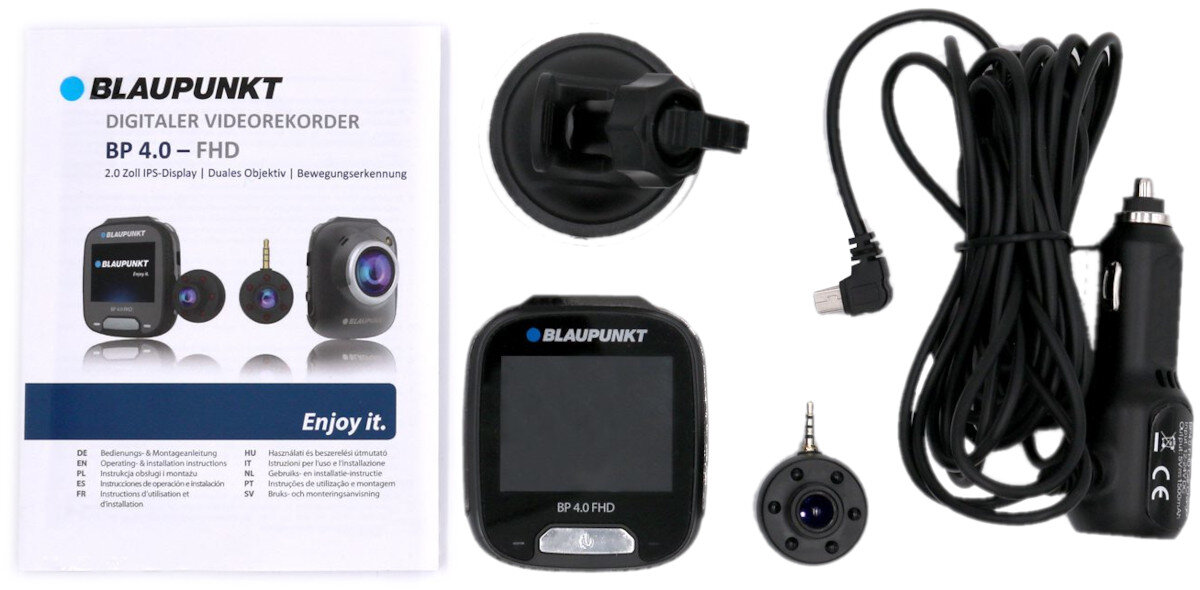 Wideorejestrator BLAUPUNKT BP 4.0 zestaw