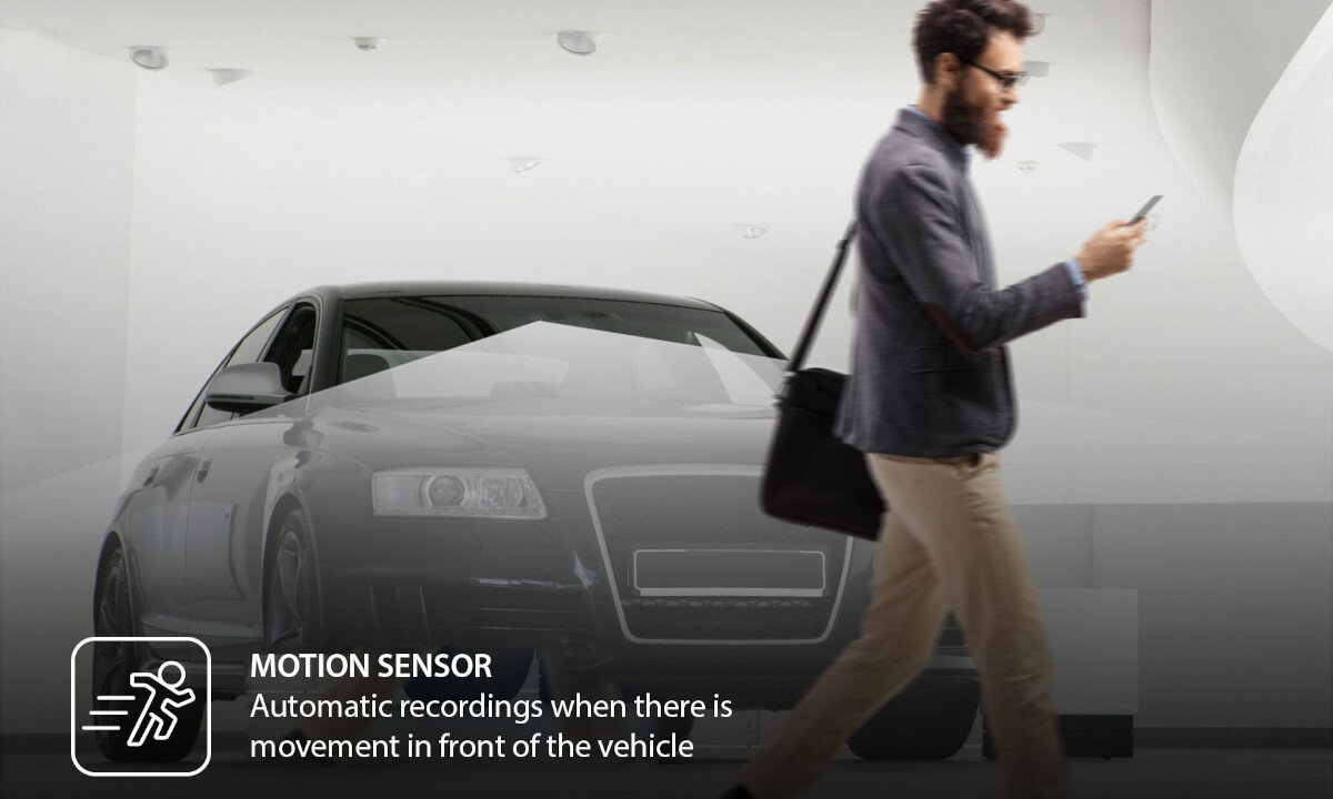 Wideorejestrator BLAUPUNKT BP 4.0 automatyczne rozpoczecie nagrywania