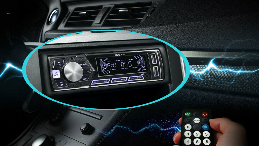 Radio samochodowe XBLITZ RF300 - pilot