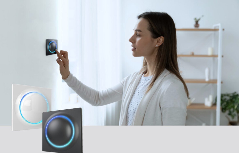 Włącznik światła FIBARO Walli Switch FGWDSEU-221-8 smart dom
