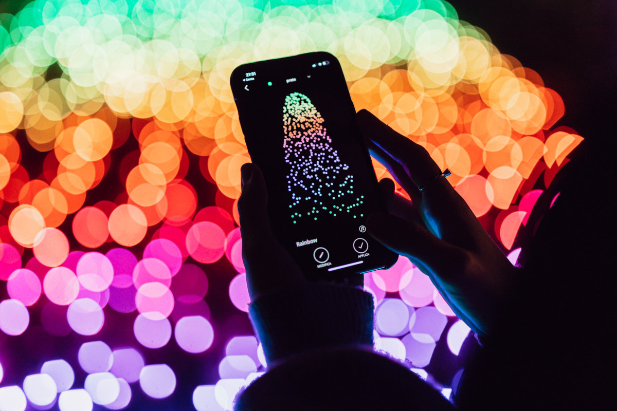 Lampki Choinkowe LED TWINKLY sprawna komunikacja