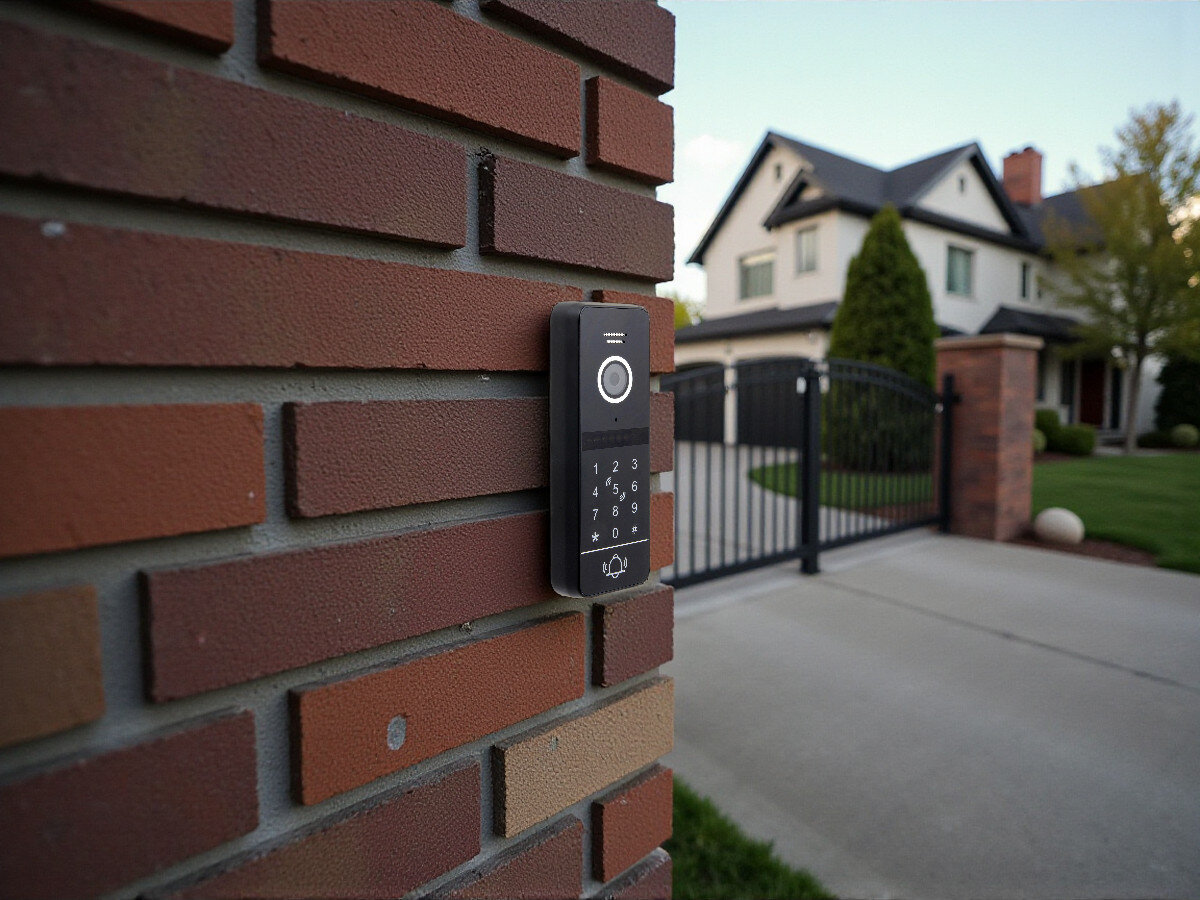 Wideodomofon EURA VDP-00C5 czytnik zbliżeniowy aplikacja obsługa