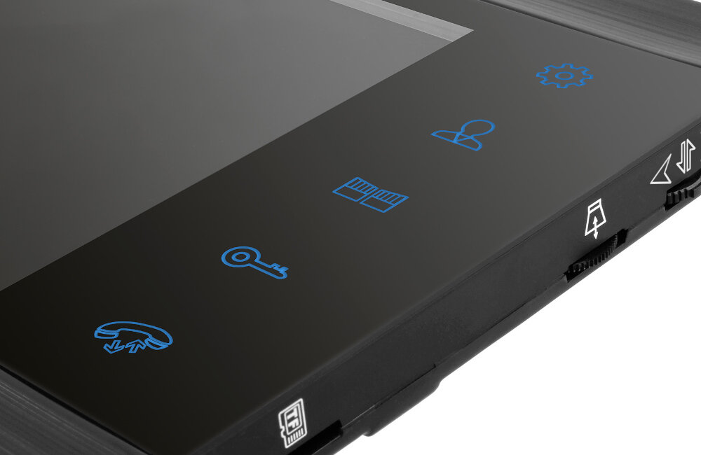 Wideodomofon EURA VDP-00C5 dzwonek głośność czytnik kart i breloków zbliżeniowych