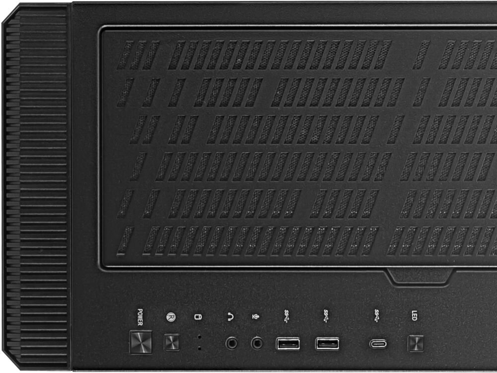 Obudowa MSI MPG Velox 100P Airflow gniazda porty