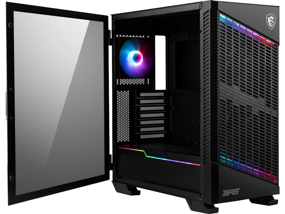 Obudowa MSI MPG Velox 100P Airflow wentylator drzwi szkło