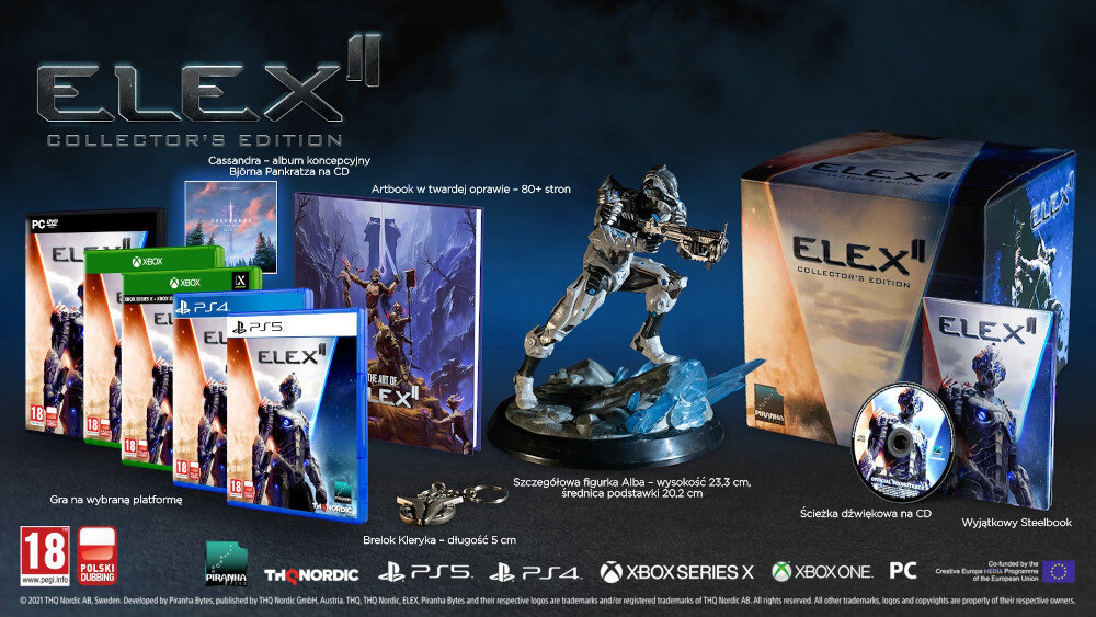 Elex II Gra pc konsola granie rozgrywka rpg rozwój planeta mapa lokacje świat postacie npc bronie fabuła jax walka