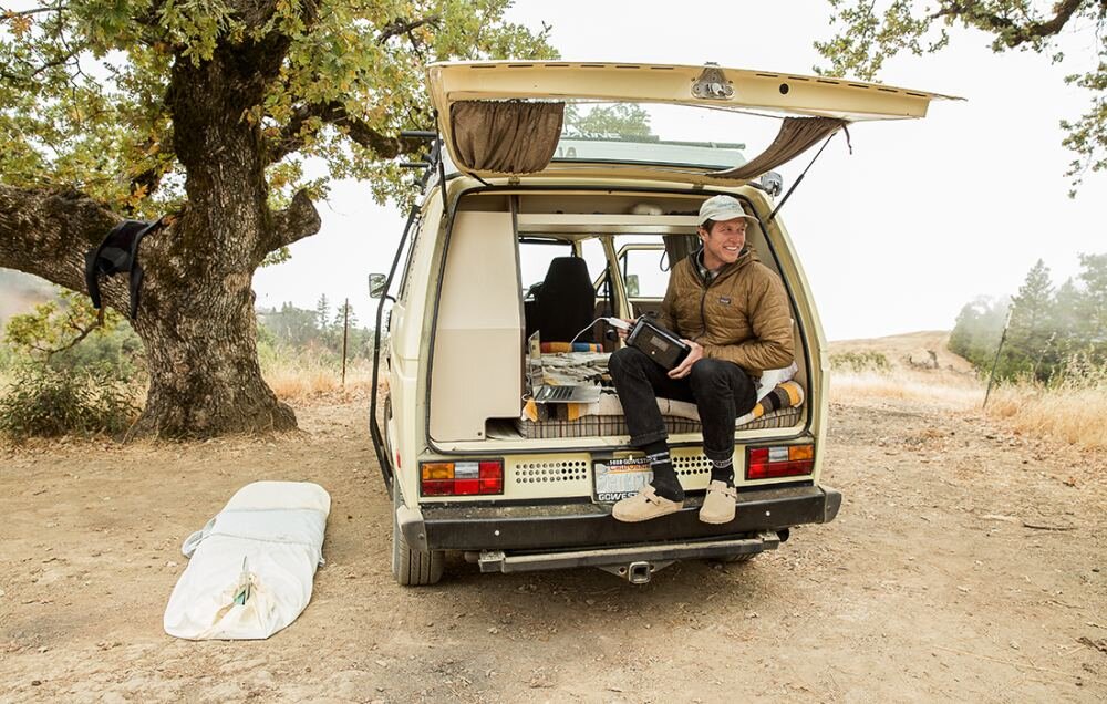 Stacja zasilania ECOFLOW River Mini waga lekkość torba plecak