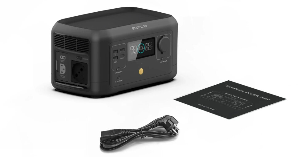 Stacja zasilania ECOFLOW River Mini ZESTAW