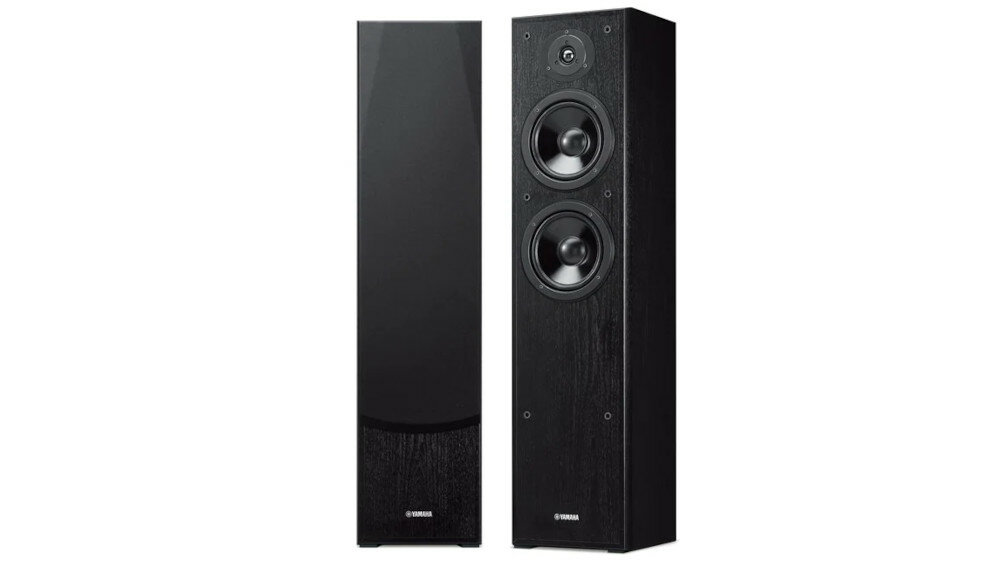 Kino domowe YAMAHA HTR-2071B + YAMAHA NS-F51 + NS-P51 - bas