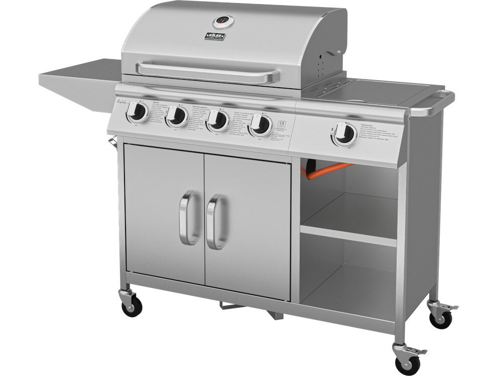 KOLER Relish v3 grill pokrywa wygodny uchwyt przyspieszenie pieczenie grillowanie warunki pogodowe