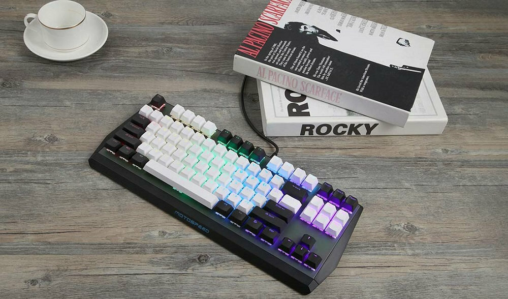 Klawiatura MOTOSPEED CK73 Outemu Red - N-key rollover