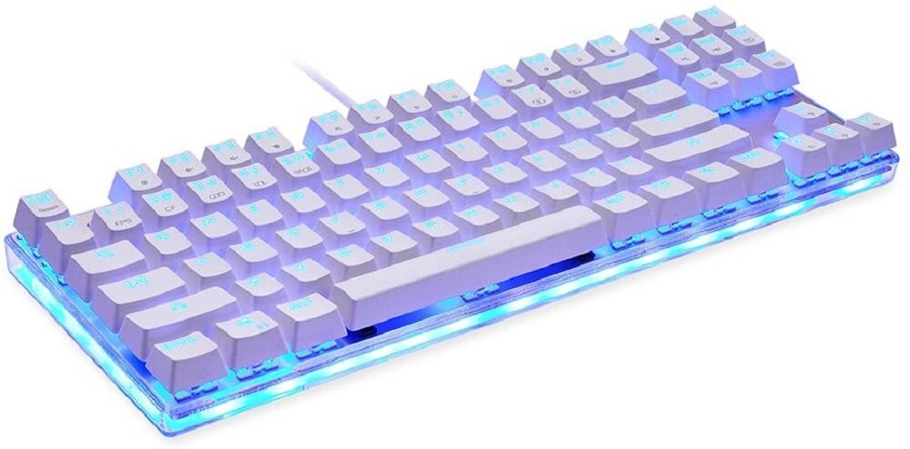 Klawiatura MOTOSPEED K87S Outemu Blue - Ergonomiczna klawiatura