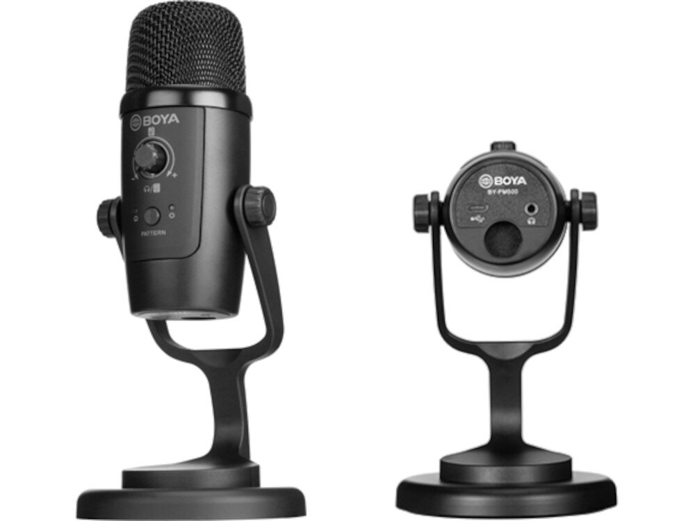 Mikrofon BOYA BY-PM500 waga wykonanie pokrętło