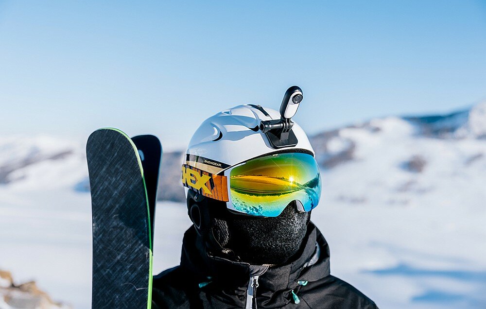 Kamera sportowa INSTA360 Go 2 obraz filmy matryca rozdzielczość  stabilizacja ładowanie bateria ładowanie montaż zdjęcia