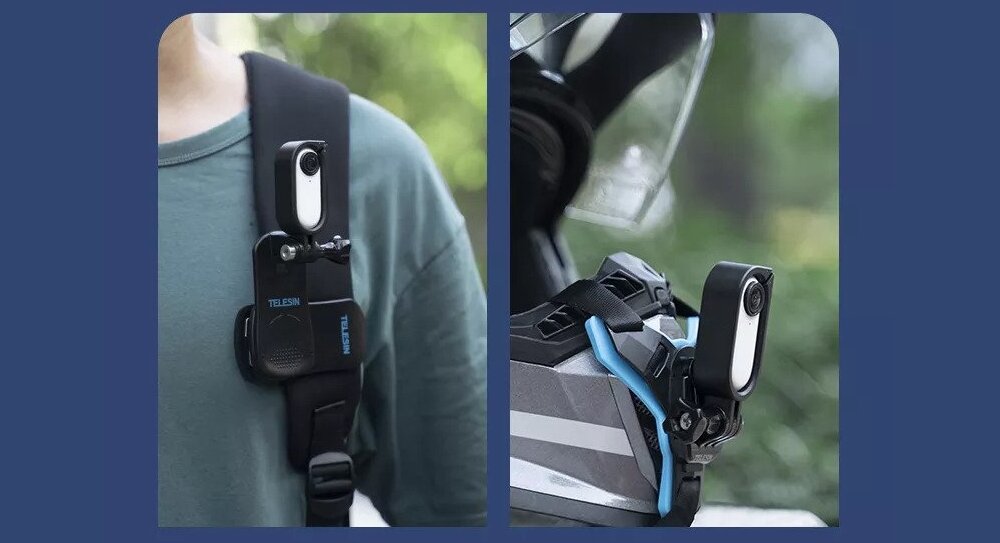 Obudowa TELESIN do Insta360 Go2 kamera montaż nagrywanie ochrona sport 